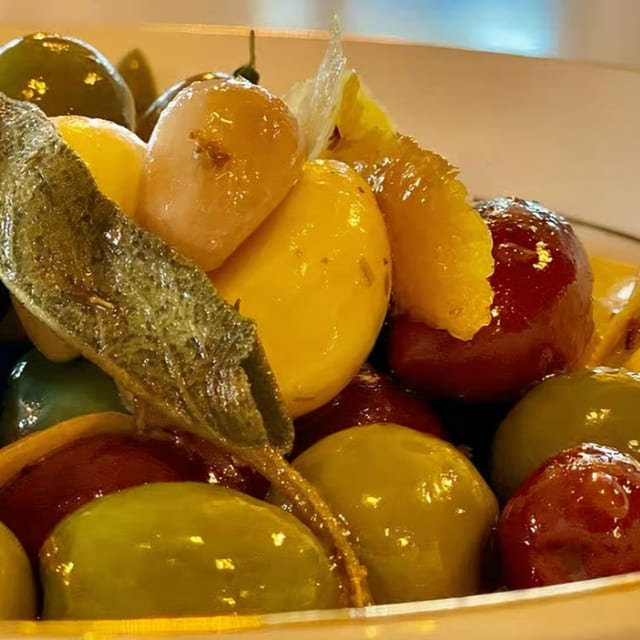 Warm Olives.