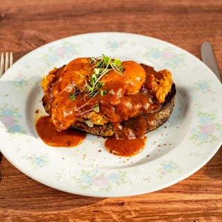 Mary's Fried Chicken & French Toast Benedict