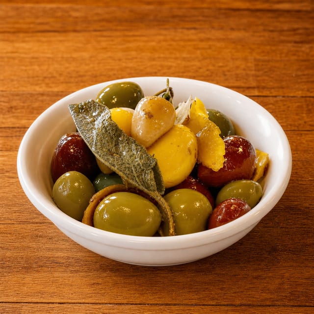 Warm Olives.