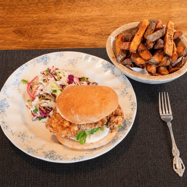 Mary's Fried Chicken Sandwich.